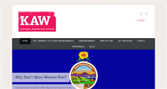 Desktop Screenshot of kawpac.org