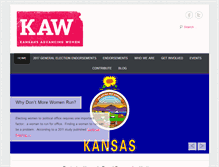 Tablet Screenshot of kawpac.org